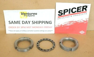 1973-1997 Ford Bronco F100 F150 F250* Dana 44 Front  Axle Spindle Nut Kit - Image 1 of 4