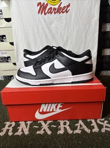 JUNGEN GRUNDSCHULE NIKE DUNK LOW BIG_WEISS/SCHWARZ-WEISS CW1590-100-GRÖSSE 6,5 - Bild 1 von 6
