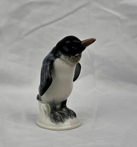Rosenthal Porzellan Figur Pinguin Handgemalt Figur 396 - Bild 1 von 6