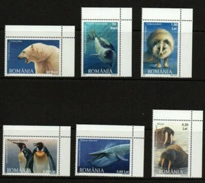 RUMANIA 2007-SG6850-6855 FAUNA POLAR MNH - Imagen 1 de 1