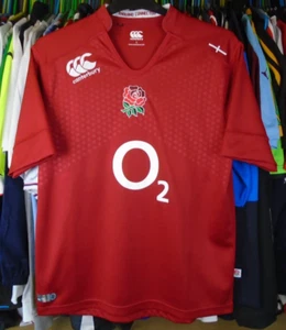 ENGLAND 2013 CANTERBURY CHANGE RUGBY SHIRT TRIKOT OBERTEIL LARGE ERWACHSENE - Bild 1 von 6