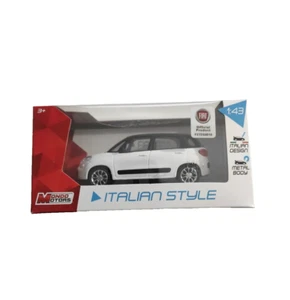 Modellino Auto ITALIANE FIAT 500 L BIANCA MONDO MOTORS 1:43 - Foto 1 di 3
