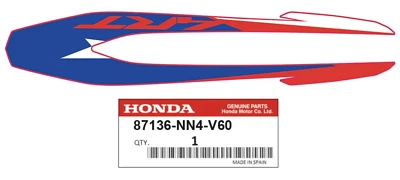 Adesivo Grafica ORIGINALE per Parafango Posteriore Montesa Cota 301RR 2024 Foto 1 de 3