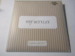 Close To My Heart My Acrylixs Acrylic Christmas Tags D1095  Free Shipping - Picture 1 of 2
