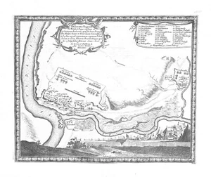 Antique map, Dahlbergh/Pufendorf, Delineatio Regionis ubi Wistula et Bugus - Picture 1 of 1