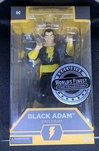 DC Comics World's Finest Collection Black Adam Vinyl Figure 6” NIB - Picture 1 of 2