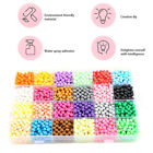 2460pcs/4860pcs Birthday Gift For Kids 24 Colors DIY Water Fuse Bead Girls Boys