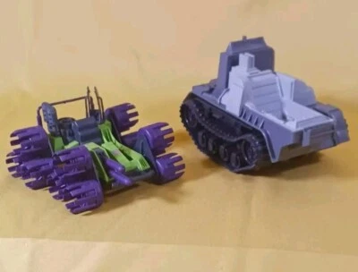 Vintage Hasbro GI Joe Swampmasher And Thundercat Vehicles Foto 1 de 4