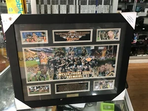 West Tigers 2005 Premiership Memorabilia Framed Limited Edition With COA - Picture 1 of 17