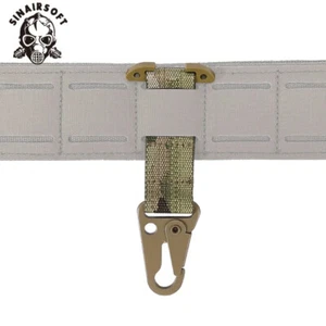 Taktische Clash Hook Hängen Karabiner Molle Webbing Weste Gürtel Metall Buckle - Bild 1 von 16