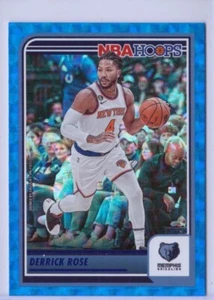 2023-24 NBA Hoops Blue Hyper #120 Derrick Rose - Memphis Grizzlies - Picture 1 of 2