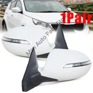 LH&RH Side Rearview Mirror Rear View Mirror 9pin For KIA Sportage R 2011-2016 - Picture 1 of 9