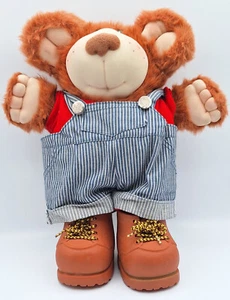 Oso de peluche Bubba de colección años 80 pieles Xavier Roberts, 13,5 pulgadas - Imagen 1 de 2