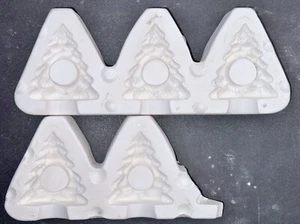 Molde de fundición antideslizante de cerámica Nowells NM1758 3 pequeños porta servilletas para árbol de Navidad - Imagen 1 de 7