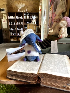 Vintage Teddybär - Elefant handmade - Bild 1 von 5