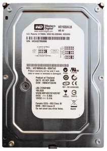 WD1600AVJB Western Digital Caviar Blue  160 GB,Internal,7200 RPM 3.5" ide pata - Picture 1 of 1