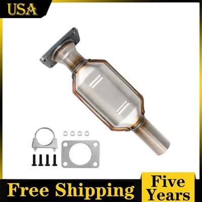 Convertidor catalítico de acero inoxidable compatible con Buick LeSabre 2001 2002 2003 2004 2005 Foto 1 de 4