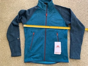 Mountain Equipment Kore Jacket Mens Medium Navy Full Zip - Picture 1 of 6