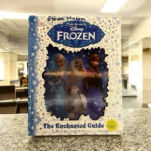 Disney Frozen the Enchanted Guide Hardcover Dorling Kindersley Pu - Picture 1 of 2