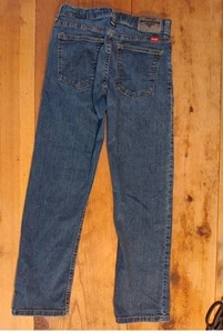 Jeans Wrangler Azul Niños 14 Reg Clásico Recto Cintura Ajustable Denim - Imagen 1 de 9