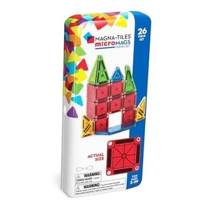 microMAGS 26-Piece Travel Magnetic Construction Set – Bold Colors, The - Picture 1 of 7