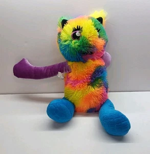 Build A Bear Mixters Monster Tie Dye Regenbogen lila Plüsch blaue Beine - Bild 1 von 10