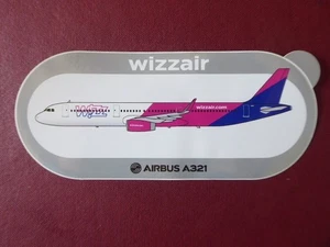 AUTOCOLLANT STICKER AUFKLEBER AIRBUS A321 WIZZAIR AIRLINES - Imagen 1 de 2