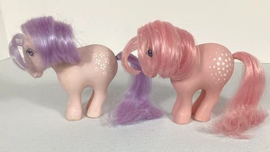 G1 My little Pony 1982 Cotton Candy & Blossom Earth 2er Set Hasbro - Bild 1 von 18