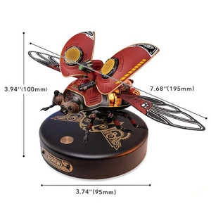 Robotime MI02 ROKR Scout Beetle Modelo Hágalo Usted Mismo Rompecabezas 3D - Imagen 1 de 7