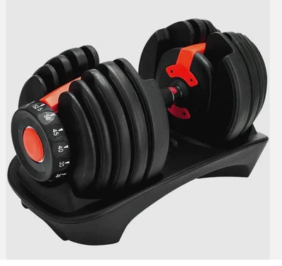 Juego de mancuernas ajustables de alta resistencia 52,5 libras - Mancuerna individual | Gimnasio en casa / EE. UU. Foto 1 de 4