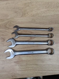 Vintage Snap-on 4pc British Standard Combination Wrench Set Whitworth WOEX USA - Picture 1 of 13