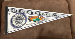 1993 Inaugural Year Colorado Rockies MLB Baseball Full Size 30” Wincraft - Picture 1 of 1