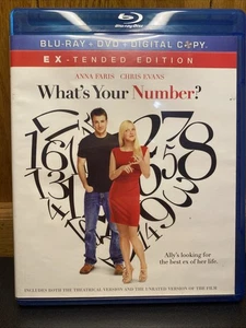BLU-RAY - WHAT'S YOUR NUMBER with Anna Faris & Chris Evans fast free shipping - Picture 1 of 3