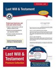 Adams Last Will & Testament Premium Collection, Forms and Instructions