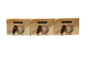 Laura Mercier Translucent Honey Loose Setting Powder .33 oz Mini  Size - 3 PACK - Picture 1 of 6