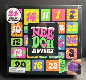 Nee Doh Advent Calendar 24 Toys Assorted Squishy Fidget Wearables Stretch SEALED - Picture 1 of 12