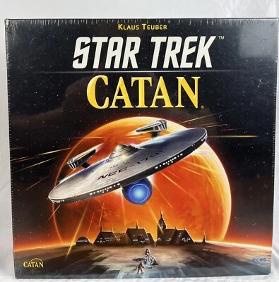 Настольная игра Star Trek Catan (Settlers Of Catan) новая в коробке/запечатанная - Изображение 1 из 2
