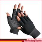 10pcs Fingerless Outdoor Bicycle Anti-skid Half Finger Fishing Gloves NEW