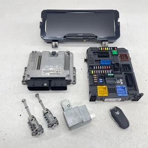 CITROEN C5 AIRCROSS ECU KIT 9832694480 ENGINE CONTROL 131HP 1.5 DIESEL YHZ 17-22 - Picture 1 of 16
