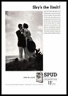1935 Spud Menthol-Cooled Cigarettes Axton-Fisher Tobacco Louisville KY Print Ad