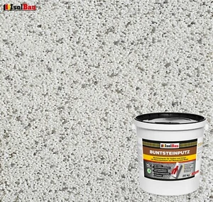 Mosaikputz Buntsteinputz BP 70 (weiss, grau) 20 kg Fertigputz Sockelputz - Bild 1 von 3