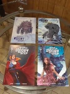 Step by Bloody Step #1 2 3 4 B Cover Set (Image) Si Spurrier / Matias Bergara - Picture 1 of 12
