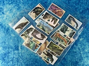 Brooke Bond The Dinosaur Trail with Kevin Tipps Full Set of 20 Tea Cards 1993 #2 - Bild 1 von 5