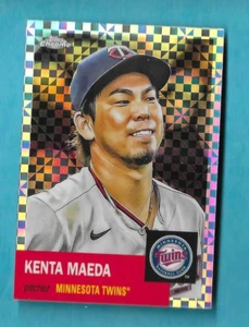 KENTA MAEDA 2022 Topps Cromo Platino #498 x-fractor REFRACTOR paralelo - Imagen 1 de 2