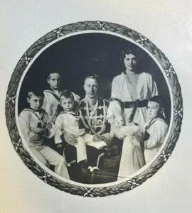 1915 Vintage WWI Illustration Kronzprinz Wilhelm of Germany and His Family - Picture 1 of 2