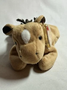 Ty 1995 Original Beanie Baby "Derby" the Horse with Tags - Picture 1 of 9