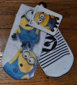 Character Socks 2T-4T Ninja Turtles, Mickey Mouse, Minions, Minnie or Frozen - Picture 1 of 11