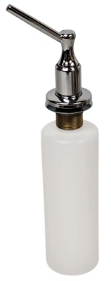 (PAQUETE DE 4) EZ-FLO 10911 Dispensador de jabón y loción de montaje en cubierta cromado de 14 oz de capacidad Foto 1 de 4