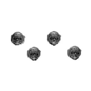 GCD05 TETE x4 CADIEN GARDE IMPERIALE WARHAMMER 40K BITZ IMPERIAL GUARD CADIAN - Picture 1 of 1