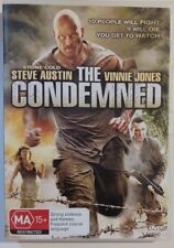 The Condemned DVD Region 4 GC 'Stone Cold' Steve Austin Vinnie Jones Free Post